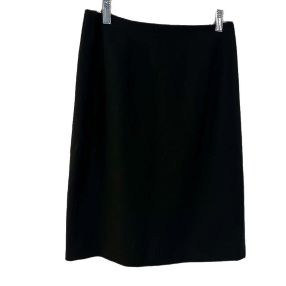 Casual Corner Pencil Skirt Womens 6 Black Excellent Professional Knee Length